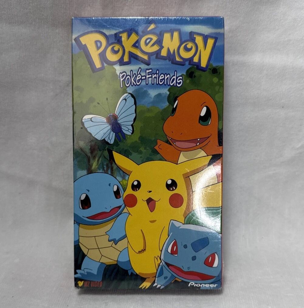 Pokemon Vol. 4: Poke Friends (VHS, 1999, Dubbed) Sealed